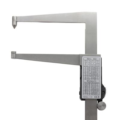 Digital bremseskive skydelære 0-125x0,01 mm